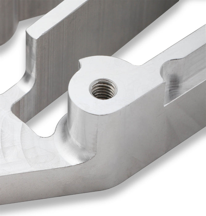 Holley 21-2P Accessory Drive Bracket; Polished; GM LS; For Use w/Medium Belt Alignment; - Truck Part Superstore