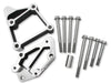 Holley 21-3BK Accessory Drive Bracket; Black; GM LS; For Use w/Long Belt Alignment; - Truck Part Superstore