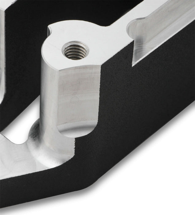 Holley 21-3BK Accessory Drive Bracket; Black; GM LS; For Use w/Long Belt Alignment; - Truck Part Superstore