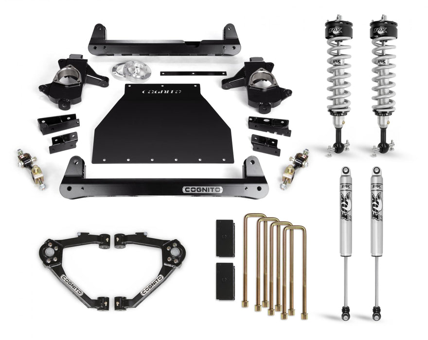 Cognito Motorsports Truck 210-P0965 Cognito 6-Inch Performance Lift Kit with Fox PS IFP 2.0 Shocks for 14-18 Silverado/Sierra 1500 2WD/4WD With OEM Stamped Steel/Cast Aluminum Control Arms - Truck Part Superstore