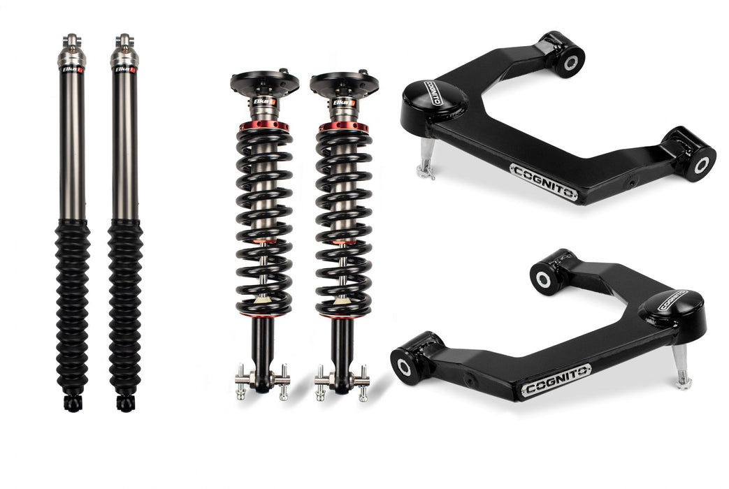 Cognito Motorsports Truck 210-P1140 Cognito 1-Inch Performance Leveling Kit With Elka 2.0 IFP Shocks for 19-22 Silverado Trail Boss/Sierra AT4 1500 4WD - Truck Part Superstore