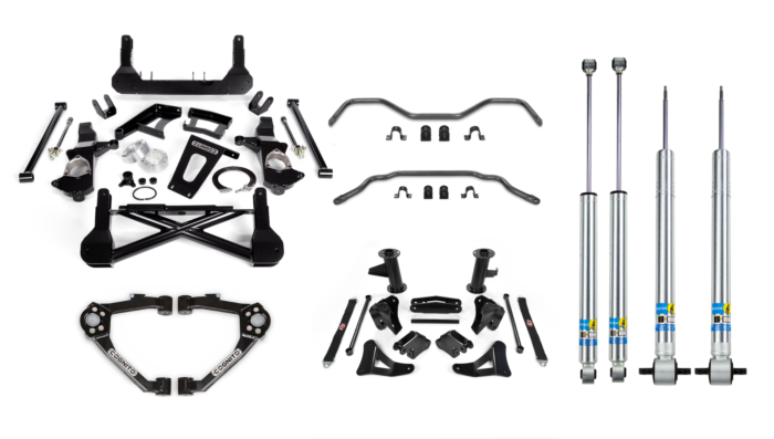 Cognito Motorsports Truck 210-P1144 Cognito 10-Inch Performance Lift Kit with Bilstein 5100 Series Shocks For 14-18 Suburban 1500/Yukon XL 1500 2WD/4WD With OEM Aluminum/ Stamped Steel Upper Control Arms - Truck Part Superstore