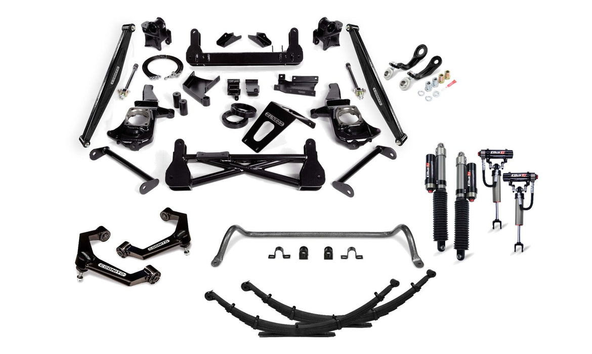 Cognito Motorsports Truck 210-P1175 7-Inch Elite Lift Kit with Elka 2.5 Shocks for 11-19 Silverado/Sierra 2500/3500 2WD/4WD Cognito Motorsports Truck - Truck Part Superstore
