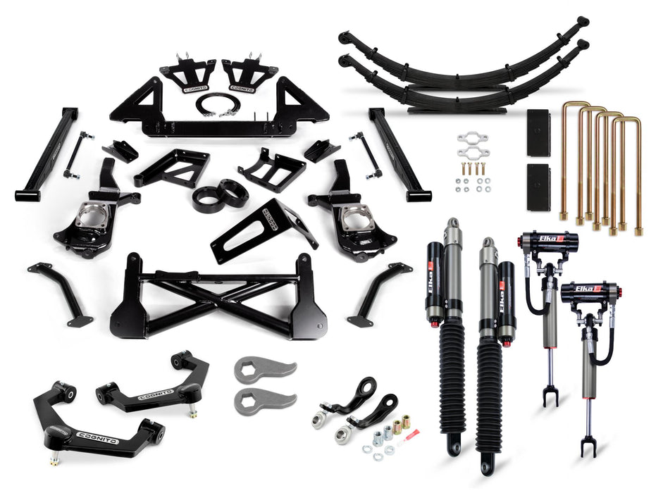 Cognito Motorsports Truck 210-P1178 Cognito 12 Inch Elite Lift Kit with Elka 2.5 Reservoir Shocks For 20-22 Silverado/Sierra 2500/3500 2WD/4WD - Truck Part Superstore