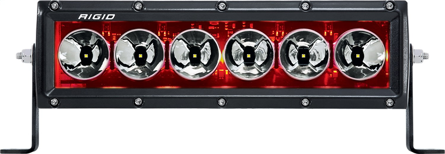 Rigid Industries 210023 10 Inch Red Backlight Radiance Plus RIGID Industries - Truck Part Superstore