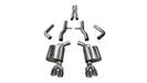 Corsa Performance 21006 Challenger Cat Back Exhaust 17-18 Dodge Challenger 5.7L V8 3.5 Inch Polished Tip Extreme Sound Corsa Performance - Truck Part Superstore