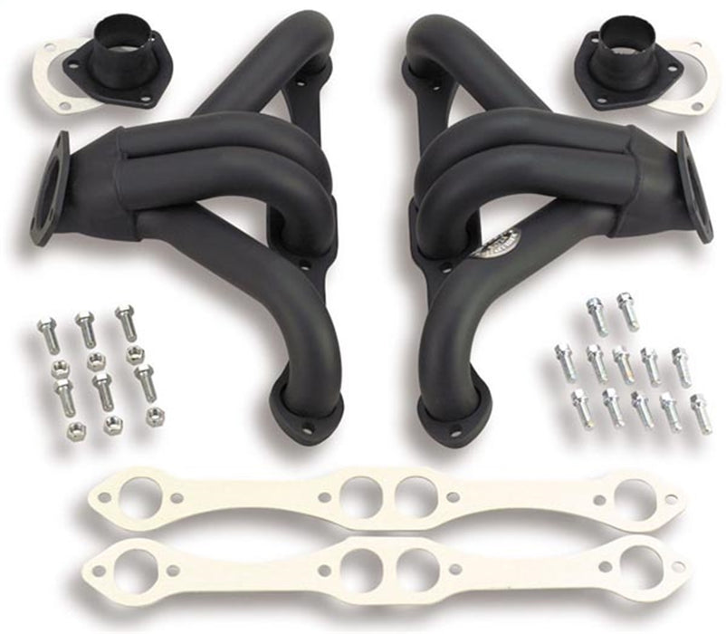 Hooker 2100HKR Super Completion Black Hugger Header - Truck Part Superstore