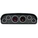 AutoMeter 2101-06 DIRECT FIT DASH KIT; (3 3/8in. X2; 2 1/16in. X4); FORD F100 57-60; DESIGNER BLAC - Truck Part Superstore