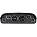 AutoMeter 2101-07 DIRECT FIT DASH KIT; (3 3/8in. X2; 2 1/16in. X4); FORD F100 57-60; OLD-TYME BLAC - Truck Part Superstore