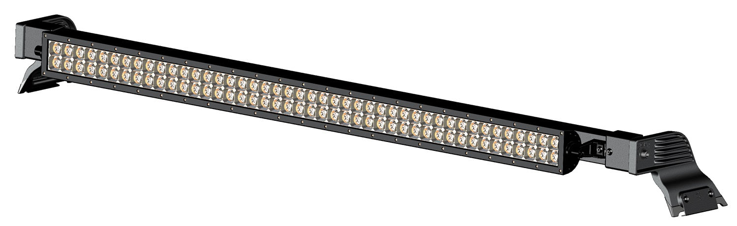 Carr 210111 C-Profile Rota Light Bar; XP3 Black Powder Coat - Truck Part Superstore