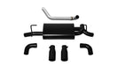 Corsa Performance 21014BLK Jeep JL Axle Back Exhaust 2.5 Inch Dual Rear Exit W/Rolled 3.5 Inch Tips 18 Wrangler JL Sport Black db By Corsa - Truck Part Superstore