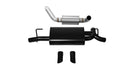 Corsa Performance 21015BLK Jeep JL Axle Back Exhaust 2.5 Inch Dual Rear Exit w/Turn Down Outlets 18 Wrangler JL Touring Black db By Corsa - Truck Part Superstore