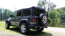 Corsa Performance 21016 Jeep JL Axle Back Exhaust 2.5 Inch Dual Rear Exit W/Rolled 3.5 Inch Tips 18 Wrangler JL Touring Polished db By Corsa - Truck Part Superstore