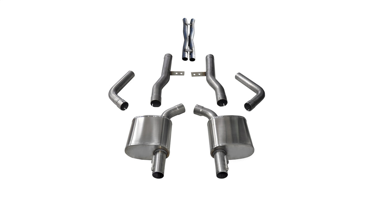 Corsa Performance 21018 Charger/300 Cat Back Exhaust 17-18 Dodge Charger/Chrysler 300 5.7L V8 4.5 Inch Polished Tip Extreme Sound Corsa Performance - Truck Part Superstore