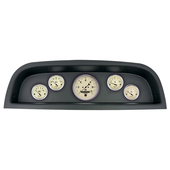 AutoMeter 2102-02 DIRECT FIT DASH KIT; (3 3/8in. X1; 2 1/16in. X4); CHEVROLET TRUCK 60-63; ANTIQUE - Truck Part Superstore