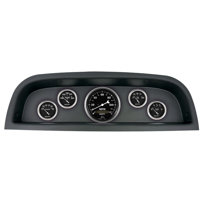 AutoMeter 2102-07 DIRECT FIT DASH KIT; (3 3/8in. X1; 2 1/16in. X4); CHEVROLET TRUCK 60-63; OLD TYM - Truck Part Superstore