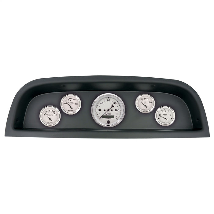 AutoMeter 2102-08 DIRECT FIT DASH KIT; (3 3/8in. X1; 2 1/16in. X4); CHEVROLET TRUCK 60-63; OLD-TYM - Truck Part Superstore