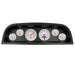 AutoMeter 2103-03 DIRECT FIT DASH KIT; (3 3/8in. X2; 2 1/16in. X4); CHEVROLET TRUCK 60-63; ARCTIC - Truck Part Superstore