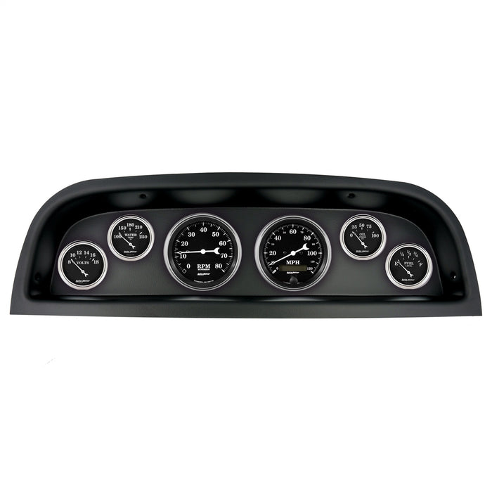 AutoMeter 2103-07 DIRECT FIT DASH KIT; (3 3/8in. X2; 2 1/16in. X4); CHEVROLET TRUCK 60-63; OLD TYM - Truck Part Superstore