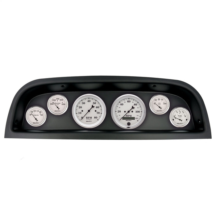 AutoMeter 2103-08 DIRECT FIT DASH KIT; (3 3/8in. X2; 2 1/16in. X4); CHEVROLET TRUCK 60-63; OLD-TYM - Truck Part Superstore