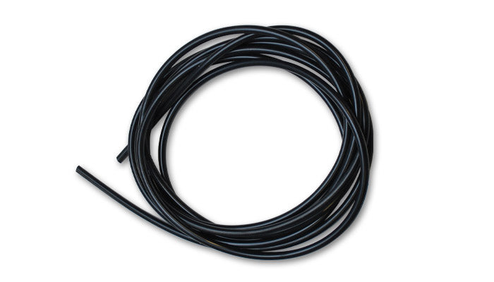 Vibrant Performance 2103 Silicone Vacuum Hose Bulk Pack; 1/4 in./6mm I.D. x 25ft; Black; - Truck Part Superstore