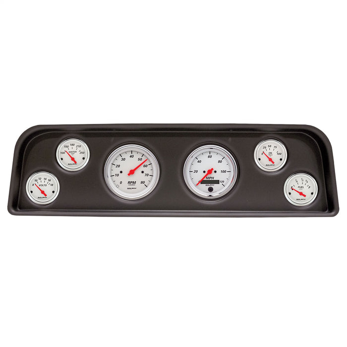 AutoMeter 2104-03 DIRECT FIT DASH KIT; (3 3/8in. x2; 2 1/16in. x4); GMC TRUCK C/K/SUBURBAN 60-66; - Truck Part Superstore