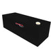 TrailFX 210403S 37 Gal Cap Rectangular 47.75x10.5x19 Matte Black Steel W/Lockable Cap - Truck Part Superstore