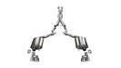 Corsa Performance 21048 3.0in. Cat-Back Dual Rear Exit with Twin 4.0in. Polished Pro-Series Tips - Truck Part Superstore