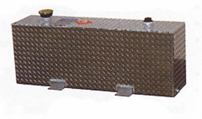 TrailFX 210501 35 Gal Cap Vertical 45.25x11.25x18-3/4 Alum W/Lockable Cap - Truck Part Superstore