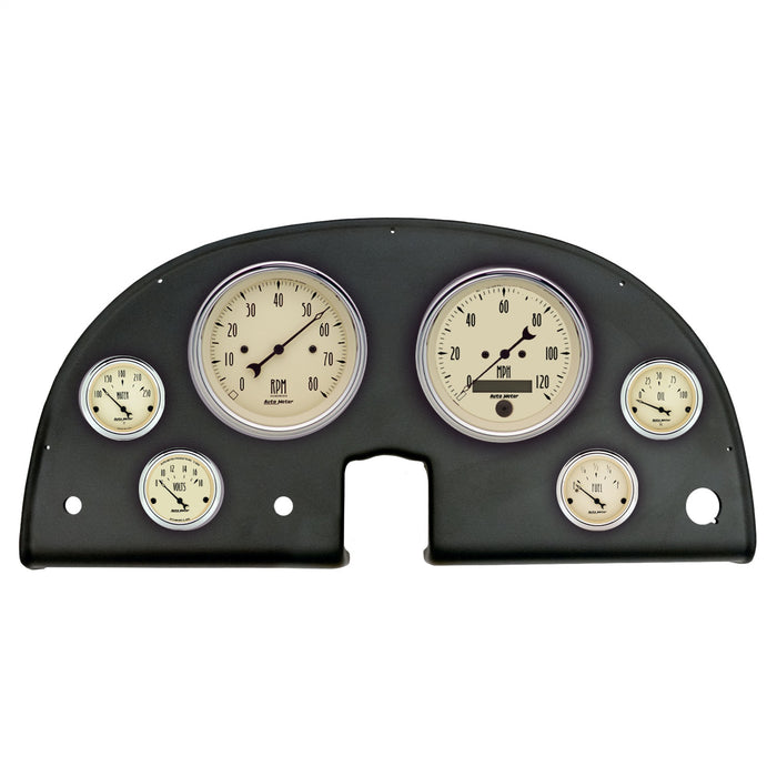 AutoMeter 2106-02 DIRECT FIT DASH KIT; (5in. X2; 2 1/16in. X4); CHEVROLET CORVETTE 63-67; ANTIQUE - Truck Part Superstore