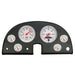 AutoMeter 2106-03 DIRECT FIT DASH KIT; (5in. X2; 2 1/16in. X4); CHEVROLET CORVETTE 63-67; ARCTIC W - Truck Part Superstore