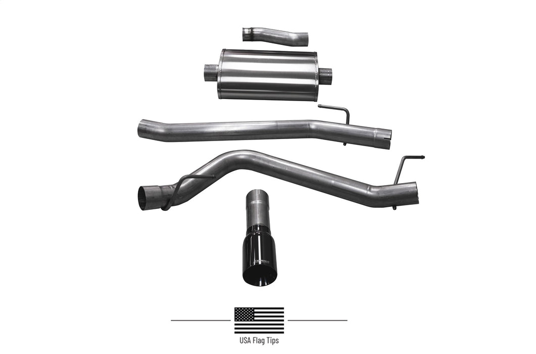 Corsa Performance 21060BLKUSA Sport Cat-Back Exhaust System - Truck Part Superstore