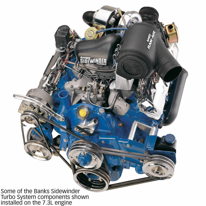 Banks Power 21062 Sidewinder Turbo Syst; Wstgtd-1989-93 Ford 7.3L Trk; E4Od - Truck Part Superstore