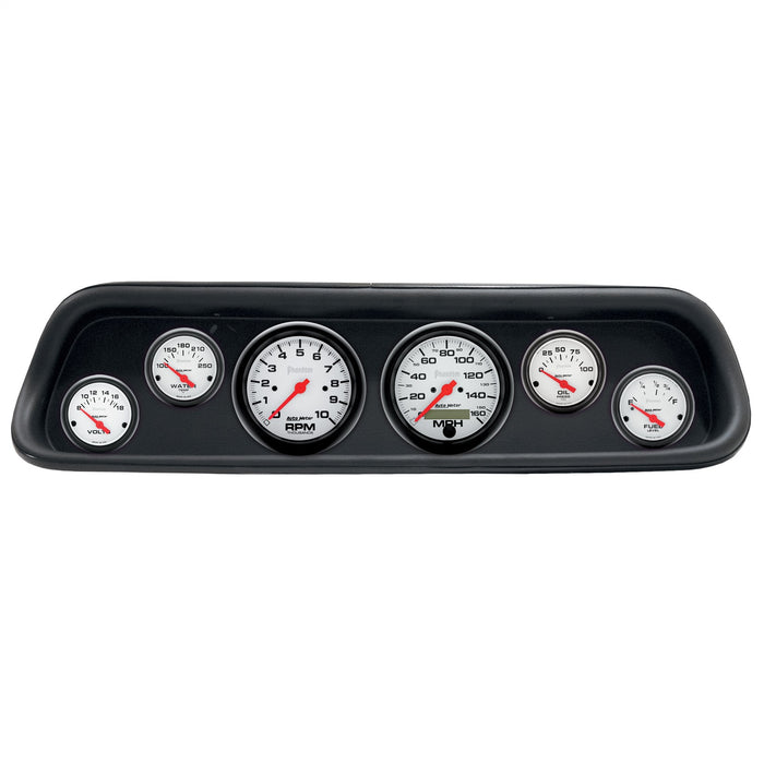 AutoMeter 2107-09 DIRECT FIT DASH KIT; (3 3/8in. X2; 2 1/16in. X4); FORD MUSTANG 64-65; PHANTOM - Truck Part Superstore