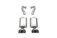 Corsa Performance 21077BLK 3.0in. Axle-Back Dual Rear Exit with Twin 4.5in. Black PVD Pro Series Tips - Truck Part Superstore
