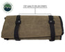 Overland Vehicle Systems 21079941 Rolled Bag General Tools With Handle And Straps Brown 16 LB Waxed Canvas Canyon Bag Universal Overland Vehicle Systems - Truck Part Superstore