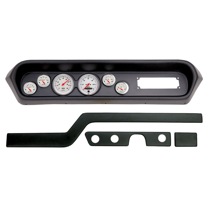 AutoMeter 2108-03 DIRECT FIT DASH KIT; (3 3/8in. X2; 2 1/16in. X4); PONTIAC GTO/LEMANS 64-65; ARCT - Truck Part Superstore