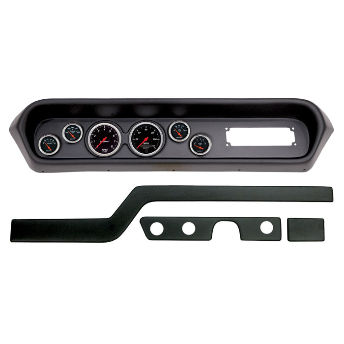 AutoMeter 2108-06 DIRECT FIT DASH KIT; (3 3/8in. X2; 2 1/16in. X4); PONTIAC GTO/LEMANS 64-65; DESI - Truck Part Superstore