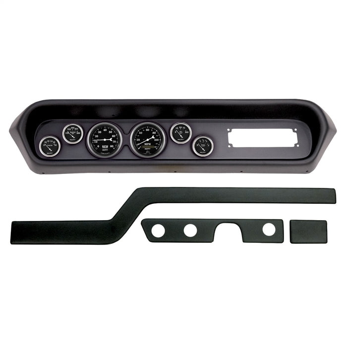 AutoMeter 2108-07 DIRECT FIT DASH KIT; (3 3/8in. X2; 2 1/16in. X4); PONTIAC GTO/LEMANS 64-65; OLD - Truck Part Superstore