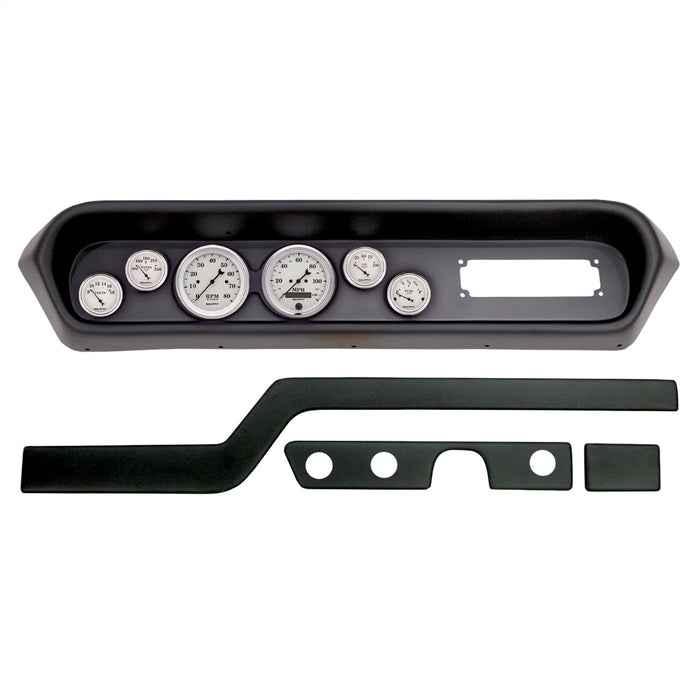 AutoMeter 2108-08 DIRECT FIT DASH KIT; (3 3/8in. X2; 2 1/16in. X4); PONTIAC GTO/LEMANS 64-65; OLD- - Truck Part Superstore