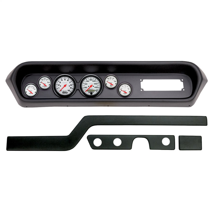 AutoMeter 2108-09 DIRECT FIT DASH KIT; (3 3/8in. X2; 2 1/16in. X4); PONTIAC GTO/LEMANS 64-65; PHAN - Truck Part Superstore