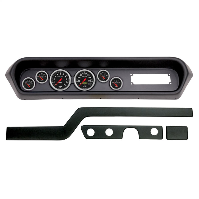 AutoMeter 2108-11 DIRECT FIT DASH KIT; (3 3/8in. X2; 2 1/16in. X4); PONTIAC GTO/LEMANS 64-65; SPOR - Truck Part Superstore
