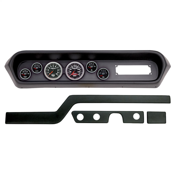 AutoMeter 2108-12 DIRECT FIT DASH KIT; (3 3/8in. X2; 2 1/16in. X4); PONTIAC GTO/LEMANS 64-65; SPOR - Truck Part Superstore