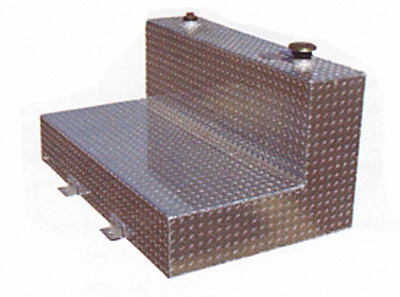 TrailFX 210851 75 Gal Cap L-Shape 48x27x24 Alum W/Lockable Cap - Truck Part Superstore