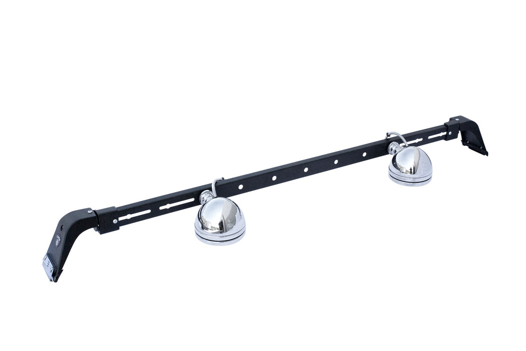 Carr 210871 Deluxe Rota Light Bar; XP3 Black Powder Coat - Truck Part Superstore