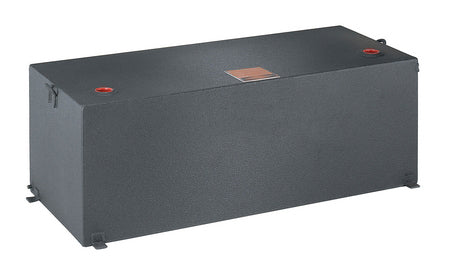 TrailFX 210982S 98 Gal Cap Rectangular 54x22.5x19.25 Gloss Black Steel W/Lockable Cap - Truck Part Superstore