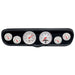 AutoMeter 2110-03 DIRECT FIT DASH KIT; (3 3/8in. X2; 2 1/16in. X4); FORD MUSTANG 66; ARCTIC WHITE - Truck Part Superstore