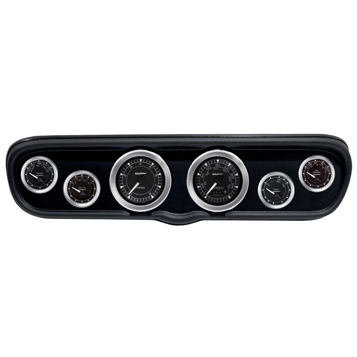 AutoMeter 2110-04 DIRECT FIT DASH KIT; (3 3/8in. X2; 2 1/16in. X4); FORD MUSTANG 66; CHRONO - Truck Part Superstore