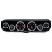 AutoMeter 2110-06 DIRECT FIT DASH KIT; (3 3/8in. X2; 2 1/16in. X4); FORD MUSTANG 66; DESIGNER BLAC - Truck Part Superstore