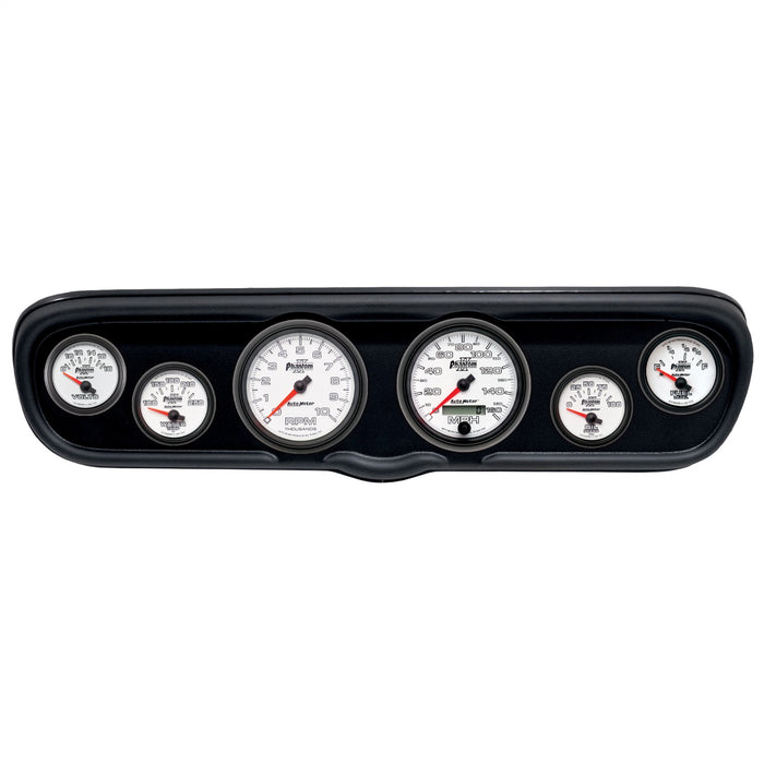 AutoMeter 2110-10 DIRECT FIT DASH KIT; (3 3/8in. X2; 2 1/16in. X4); FORD MUSTANG 66; PHANTOM II - Truck Part Superstore
